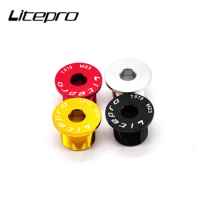 Litepro M23 Folding Bike Head Tube Screw 28.6MM Front Fork Aluminum Standpipe For Fnhon Dahon Bicycle Parts