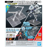 Bandai Original アクションベース7 [クリアカラー] Action Base 7 Clear Colors Assembly Model Kit Toys Collectible Gifts For Children
