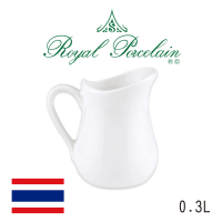 【Royal Porcelain泰國皇家專業瓷器】ADV奶盅 附把(泰國皇室御用白瓷品牌)