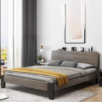 Bedroom Doll Bed Living Room Wall Safe Nordic Sex Lazy Design Modern Nordic Tatami Wooden Letto Matrimoniale Home Furniture