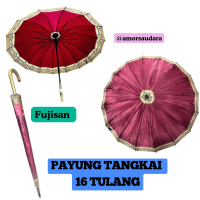 PAYUNG TANGKAI/ PAYUNG PANJANG/ PAYUNG 16 TULANG/ PAYUNG MEREK FUJISAN/PAYUNG CANTIK/ PAYUNG DEWASA/