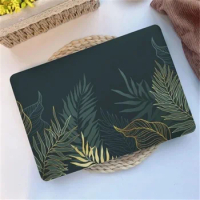 For Macbook Pro 14 Case M2 2023 2021 Laptop for Apple Air 13 Inch M1 2020 Cover Pro 13.6 M2 2022 Green Leaf A2779 A2681 12 Shell