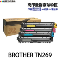 BROTHER TN269 TN269XL 高印量副廠碳粉匣 TN-269《適用 L3280cdw L3760cdw》