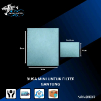 Busa Mini Kapas Media Filter Aquarium sponge Mini 5x6cm Busa Filter Gantung Skimmer Kapas Filter Gan