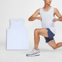 【NIKE 耐吉】背心 DRI-FIT Primary STMT 男款 藍 透氣 速乾 運動 訓練 無袖上衣(DV9834-085)