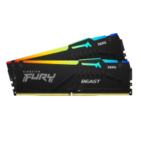 【Kingston 金士頓】DDR5 5600 32GB FURY Beast RGB超頻記憶體(16Gx2)
