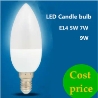 20X E14 Led Candle Bulb Energy Saving Lamp Lights 5W 7WE14 E27 220V LEDs Chandelier Light Spotlight bombilla Led for a Home Deco