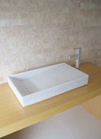 【麗室衛浴】杜邦 三星 LG 壓克力人造石 造型面盆 MILD 6438 CW 訂製品