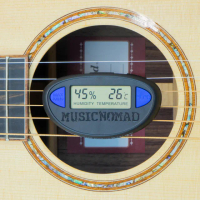 【Music Nomad】MN312｜吉他溫濕度計｜Humidity & Temperature Monitor(吉他貝斯玩家必備)