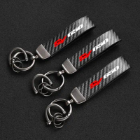 Leather Motorcycle KeyChain High-Grade Carbon Fiber For Suzuki SV650 SV 650 SV650X SV650S Motorcycle Keychain Accessories