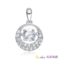 【光彩珠寶】GIA0.3克拉 日本舞動鑽石項鍊 忠於愛情III