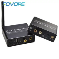 DAC Audio Decoder Adapter DAC Amp Bluetooth-Compatible Adapter Bluetooth 5.0 Receiver Optical Coaxial to Analog Audio Converter