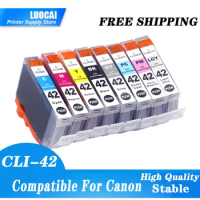 New Ink Cartridge CLI-42 CLI42 With Chip Compatible For Canon PIXMA Pro-100 100S Printer