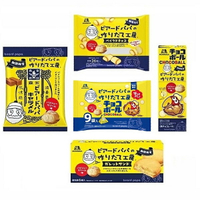 【江戶物語】 森永 MORINAGA Beard Papa 奶油泡芙風味 牛奶糖/可可餅/夾心蛋糕 期間限定 鬍子爺爺