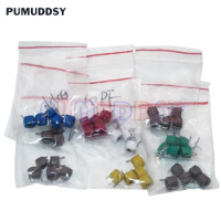 45PCS Variable Trimmer Capacitor Assorted Kit JML06 5pf 10pf 20pf 30pf 40pf 50pf 60pf 70pf 120pf Adjustable Capacitors Set Pack