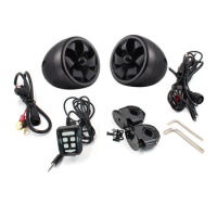 Waterproof Marine Stereo Motorcycle Audio Boat Car MP3 Player Auto Sound System For SPA UTV ATV