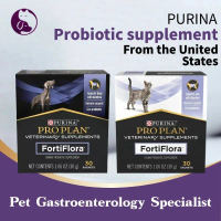 In stock]Purina Pro Plan FortiFlora Dog Probiotic supplement SF68 Brand for Dogs & Cats faecium Gast