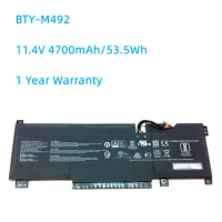 BTY-M492 53.5WH Laptop Battery For MSI Pulse GL66 11UDK-255VN 11UEK-016AU 11UCK-200XPL GL76 Katana GF66 GF76 11UD 11UE 12UG