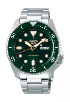 Seiko Seiko 5 Sports SKX Series Green Dial With Rose Gold Accents Stainless Steel Band Automatic Wat
