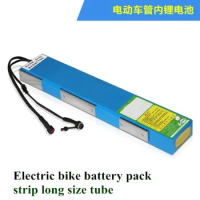 Power 48V 10Ah 500W 750W 18650 Electric Bike Battery 48v 10ah long size strip tube Type 8fun 48v ebike battery + 3A charger