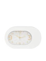 Table Clock Oval 8 Inch EG6088HF311IV Ivory
