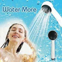 Water More水摩爾 兩段變化按摩水柱型蓮蓬頭/花灑 (1入) 水柱加壓 震動水柱 spa按摩