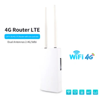 Unlocked 300Mbps Wifi Routers 4G LTE CPE Mobile Router with LAN Port Support SIM card and Europe/Asia/Middle East/Africa