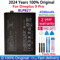 100% Original New High Quality BLP827 Capacity 4500mAh Phone Replacement Battery For OnePlus 9Pro One Plus 9 Pro Batteries Tools