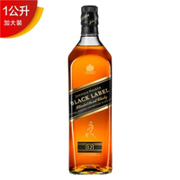 Johnnie Walker 黑牌威士忌 Black Label Whisky 1000ML *不連盒
