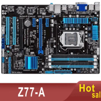 Z77-A Motherboard 32GB LGA 1155 DDR3 ATX Z77 Mainboard 100% Tested Fully Work