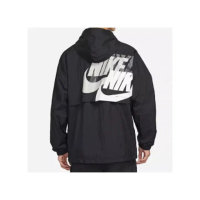 【NIKE 耐吉】寬鬆連帽外套 防風外套 運動外套 DV3313-010