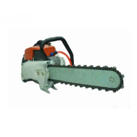 Two-stroke Gasoline diamond chainsaw promote high efficiency diamond chain saw for mine