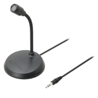 耀您館日本鐵三角Audio-Technica可調式鵝頸心形指向性小型麥克風AT9932PC相容PC電腦IC錄音筆視訊會議【全館299超取免運】【APP下單點數4倍送】