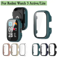 2-in-1 For Redmi Watch 3 Active High Quality Soft TPU Screen Protective Cover For Redmi Watch 3 Lite Shell Case Smart Accessorie