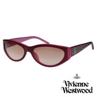 【Vivienne Westwood】英國精品時尚造型太陽眼鏡(VW62202-莓果色)