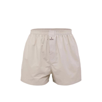 กางเกงบ๊อกเซอร์ผู้ชาย Sleepwear  สีเบจ