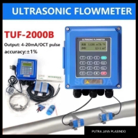 Flow Meter Solar TUF2000B Ultrasonic Liquid Tester Flowmeter TUF-2000B