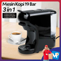 Mesin Kopi Kapsul 3 in 1 for Nespresso Dolce Gusto - HiBREW Kuning Stainless Adaptor Air