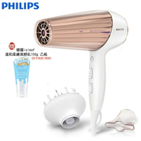 【贈韓國isleaf溫和柔膚潔顏乳】PHILIPS 飛利浦 最新一代溫控天使護髮負離子吹風機 HP8280