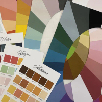 A3 | Colour Theory Analysis Card | Face Matching Colour Test | Four Season Test Card Summer, Winter,
