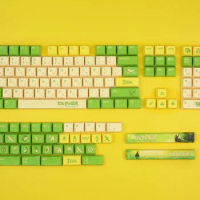151 keys/set PBT Dye Subbed Key Caps For MX Switch Mechanical Keyboard XDA Profile Keycap For Zelda