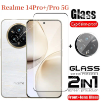 Realme 14 Pro 5G 14Pro + 2025 Phim Kính Cường Lực Cong, Bảo Vệ Màn Hình, 2in1, Dành Cho Realme 14Pro