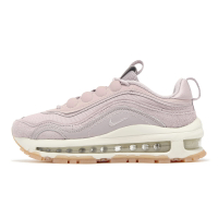 Nike 休閒鞋 Wmns Air Max 97 Futura 女鞋 粉白 氣墊 拼接 麂皮 FB4496-003