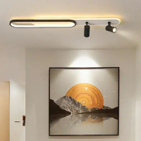Modern LED Ceiling Lamp With Spotlight Corridor Chandeliers For Living Room Cloakroom Ceiling Light Home Decor Lighting Fixture