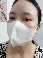 Khẩu Trang 5D DENTAL MASK 1 Bịch 10 cái Chính Hãng Chống Tia UV Màu Trắng túi dán