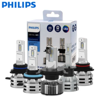 2PCS Philips Ultinon Essential G2 LED H1 H4 H7 H8 H11 H16 HB3 HB4 HIR2 6500K Bright White Auto Headlight LED Bulbs 12V 24V Lamps