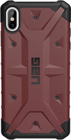 【美國代購-現貨】UAG iPhone X/Xs 5.8寸 輕薄羽毛堅固 軍用跌落測試防摔 手機殻 酒紅