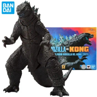 Bandai New Spirits Tamashi Nations S.h.monsterarts 2021 Movie Godzilla Vs. Kong King of Monsters Gojira Action Figure Kids Toys