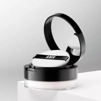 แป้งผู้ชาย Azimer AMR Soft Focus 3D ผงน้ำผึ้ง ควบคุมความมัน กันน้ำ เซ็ตแต่งหน้า ผิวด้าน ดูเป็นธรรมชา