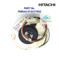 มอเตอร์พัดลมคอยล์เย็นแอร์ Hitachi/ Part No: PMRAS-S10CC*R03 ( RRMB8U97 )อะไหล่แท้มือสอง คําแนะนําผลิ